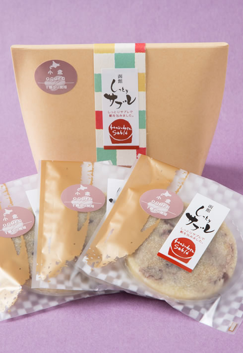 函館しっとりサブレ 小倉 3枚入り 画像１